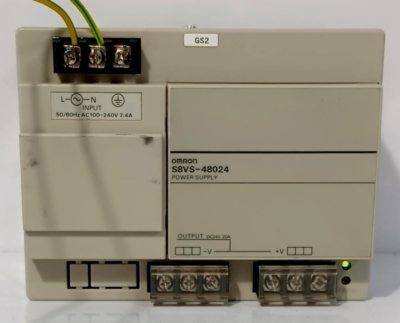 1 PC USED OMRON S8VS-48024 OUTPUT 24VDC 20AMPS POWER SUPPLY 1 PC USED OMRON S8VS-48024 OUTPUT 24VDC 20AMPS POWER SUPPLY