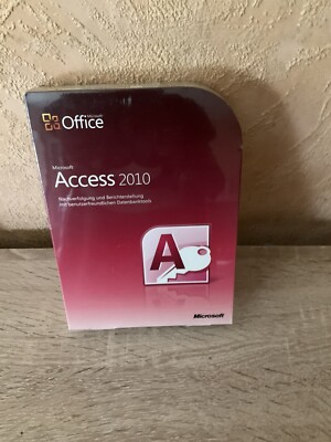 Microsoft Access 2010 Vollversion, deutsch