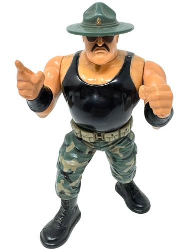 Sgt Slaughter 1991 Series 3 HASBRO WWF Wrestler WW...