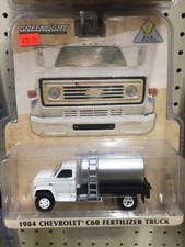 1:64 Greenlight 1984 Chevy C60 Fertilizer Truck White