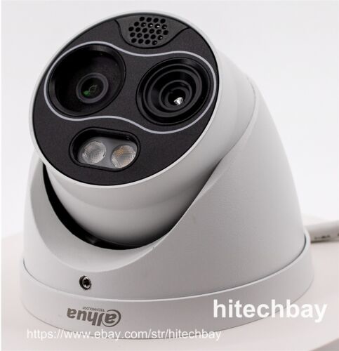 DH-TPC-DF1241-T-S8 4MP Thermal Hybrid Eyeball PoE Camera Temperature Measurement - Picture 2 of 15