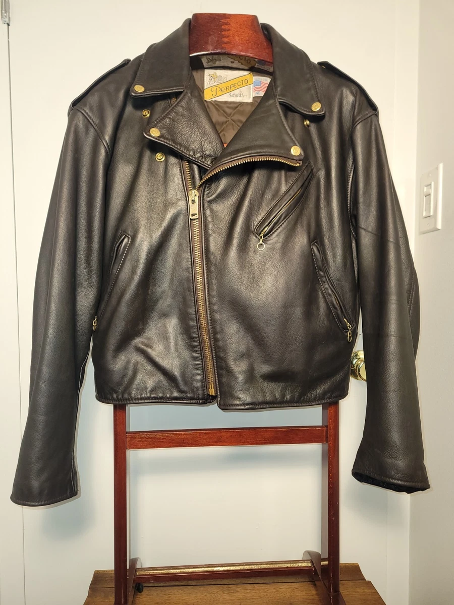 Vintage Schott Motorcycle Jacket In Vintage Outerwear Coats