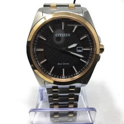 Citizen Peyten Eco-Drive Men's Date Indicator Two-Tone Watch