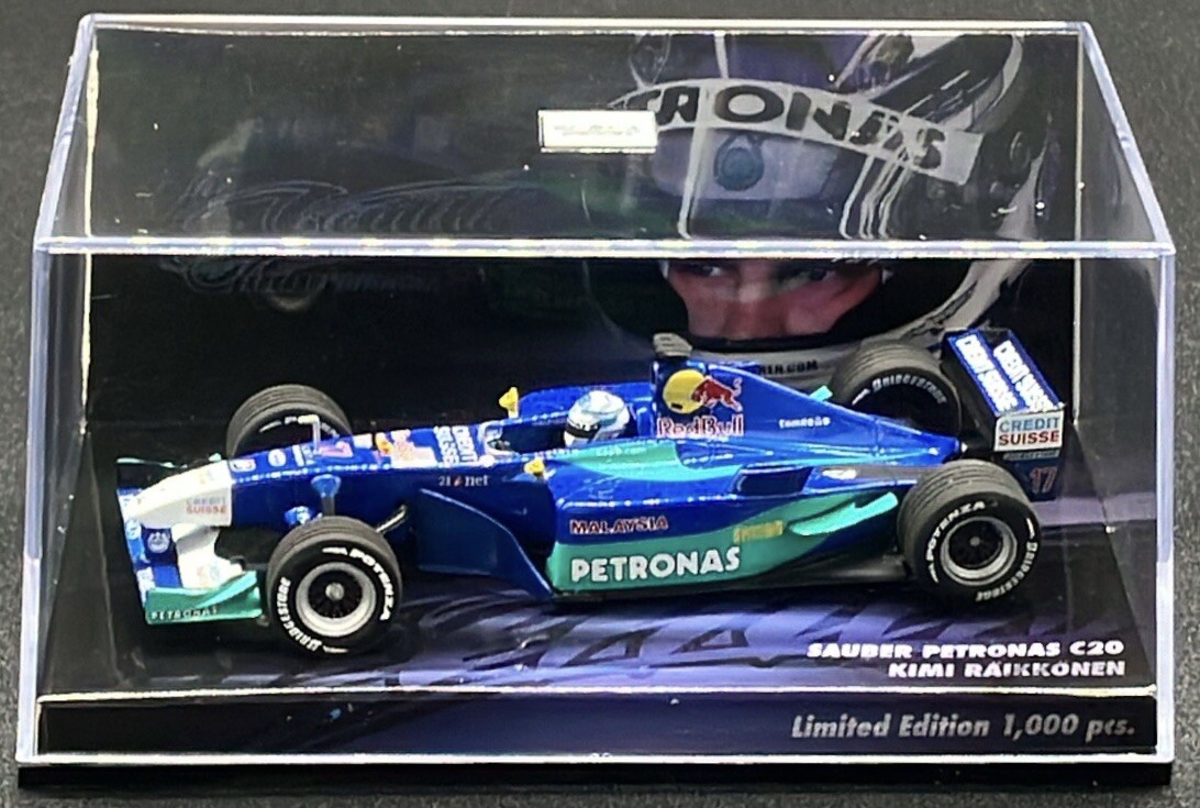 スポーツ 1/43 minichamps Sauber Petoronas C20 1/43 Minichamps Sauber C20 F1 2001 Kimi Raikkonen Rookie