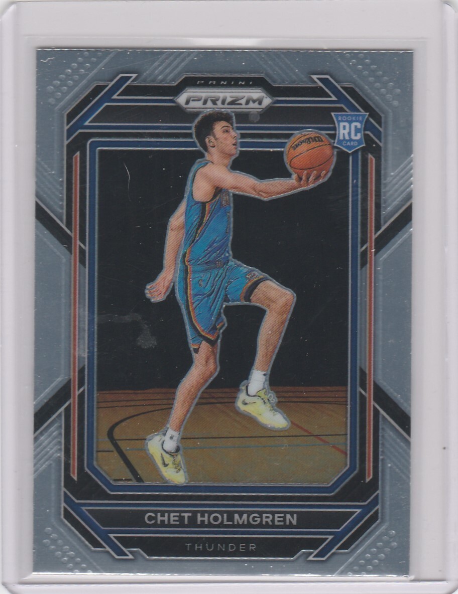 2022-23 NBA Prizm CHET HOLMGREN Base Rookie #266 THUNDER