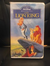 Walt Disney VHS Black Diamond "Il Re Leone" (lingua originale/inglese) 
