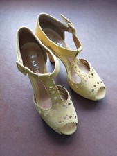 Clarks Sandals 3, Butter Yellow, Heels, Clarks Softwear.