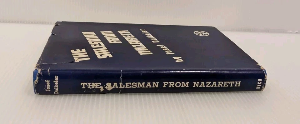 The Salesman from Nazareth by Josef Daikeler 1946 1st Edition Vintage HC/DJ RARE Foto 2 de 4