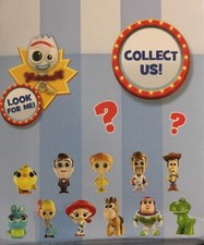 ALL 12 Toy Story 4 Mini 2019 SERIES 1 Disney Pixar Mystery Blind Bag Figures