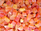 Dried Papaya Sweetened Cubes Chunks Diced Dried Fruit Food 1kg 2kg 500g 5kg BULK