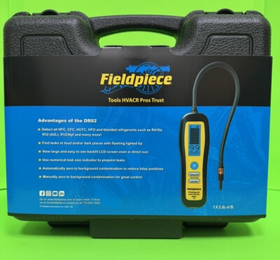 Fieldpiece DR82 LCD Display Advanced Infrared Refrigerant Leak