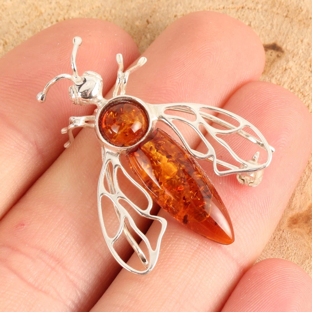 Amber shop bee jewellery