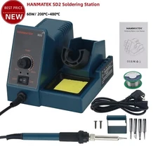 HANMATEK SD2 Soldering Station 60W 200℃~480℃ Digital Display 85VAC-275VAC