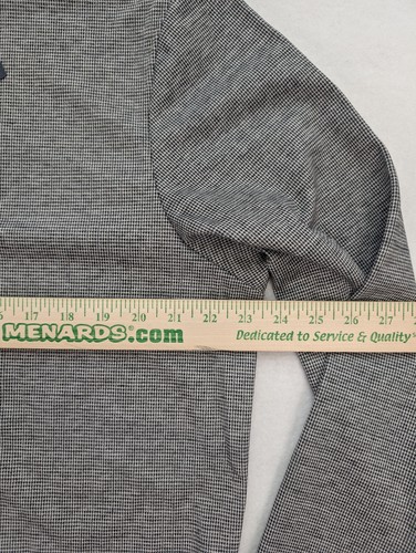 Maelreg Performance Pullover Men's Golf 1/4 Zip Shirt Size L Plaid NEW - Picture 9 of 16