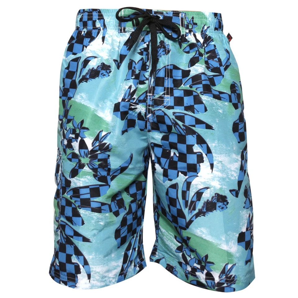 Men's Swim Shorts Trunks Surf Board Beach Print Polyester NBN GEAR