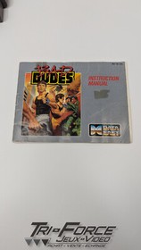 Bad Dudes Nintendo Nes Complete CIB, Tested ! Free Shipping