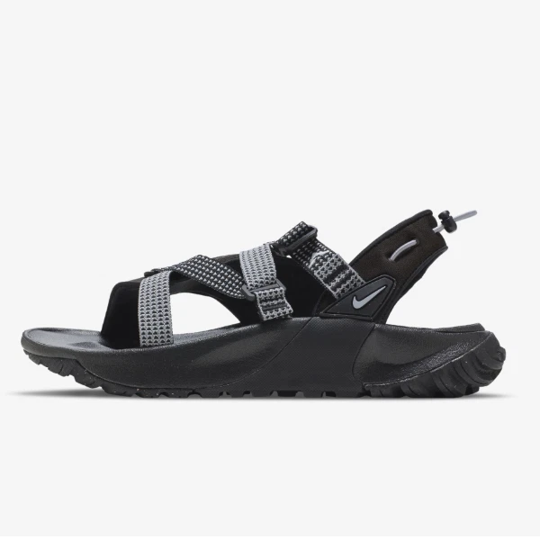 Nike Oneonta Sandals Black Wolf Grey DJ6603 001 Expeditedship
