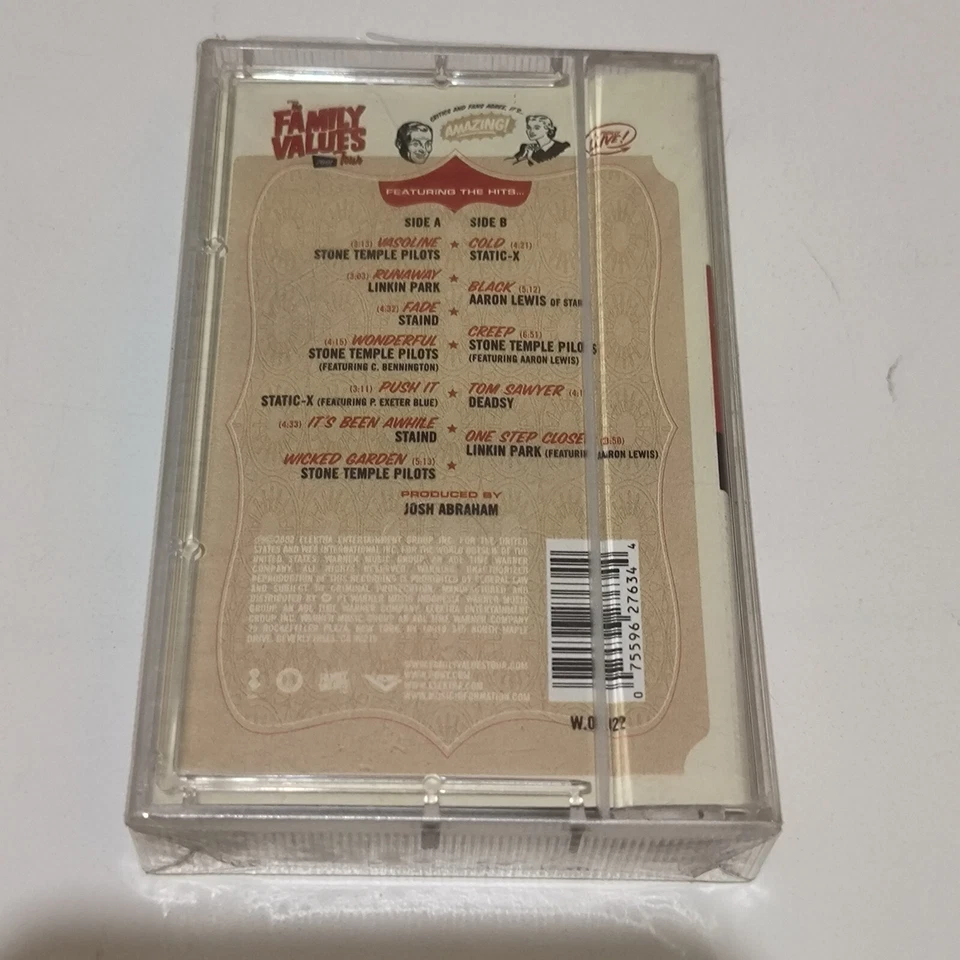 Family Values Tour 2001 v/a linkin park deadsy staind original indonesia tapeNEW - Image 2 of 4