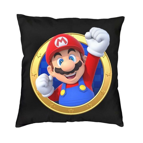 Super Mario Bro Cushion Cover cartoon Sofa Bed Car Throw Pillow case gift UK## - Picture 6 of 23