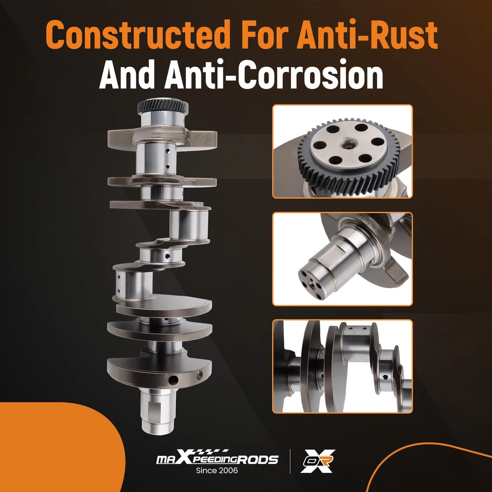 Cigüeñal de repuesto nuevo para Ford F-250 F-350 2008-2010 6,4 L 8C3Z-6303-A Foto 2 de 4