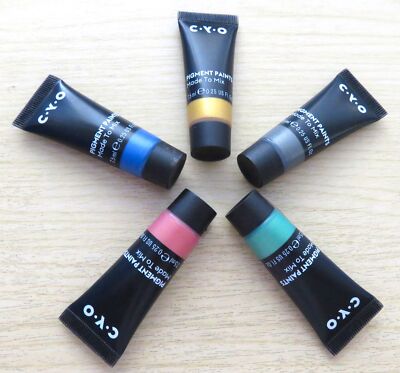 C.Y.O PIGMENTFARBEN BRANDNEU & VERSIEGELT 5 TOLLE FARBEN KOSTENLOSER VERSAND.