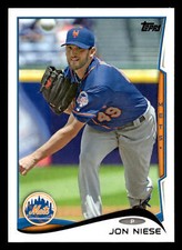 Jon Niese 2014 Topps #60 New York Mets BUY3GET1FREE