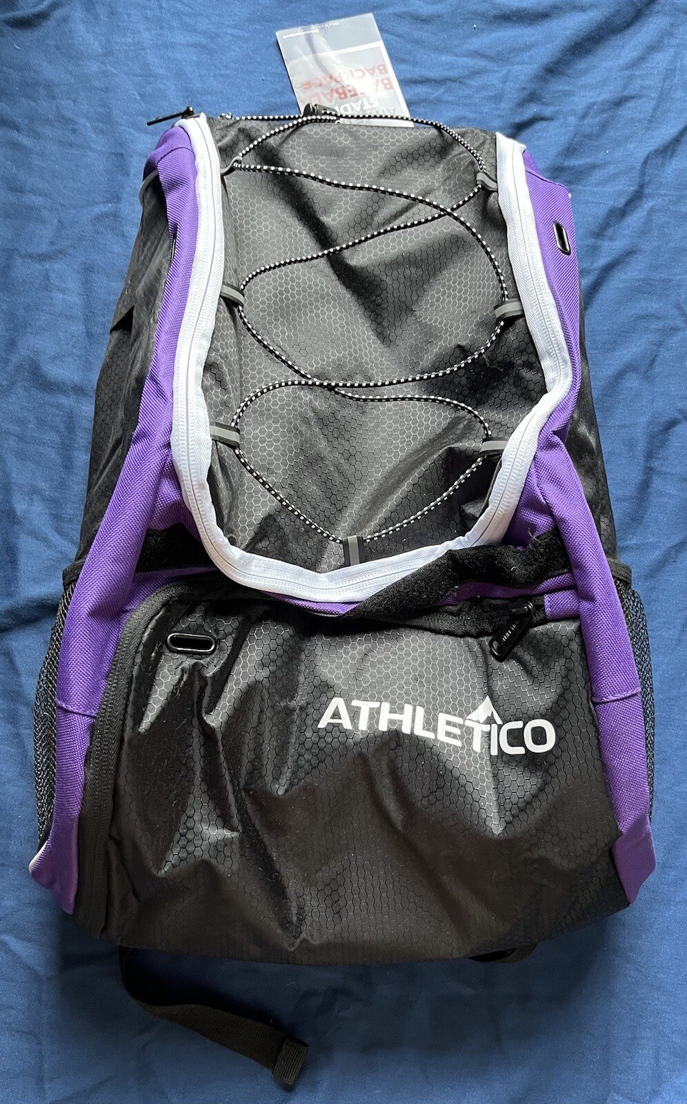 NEW NWT Athletico Softball Backpack Bag Bat Baseball, Tball, Purple eBay