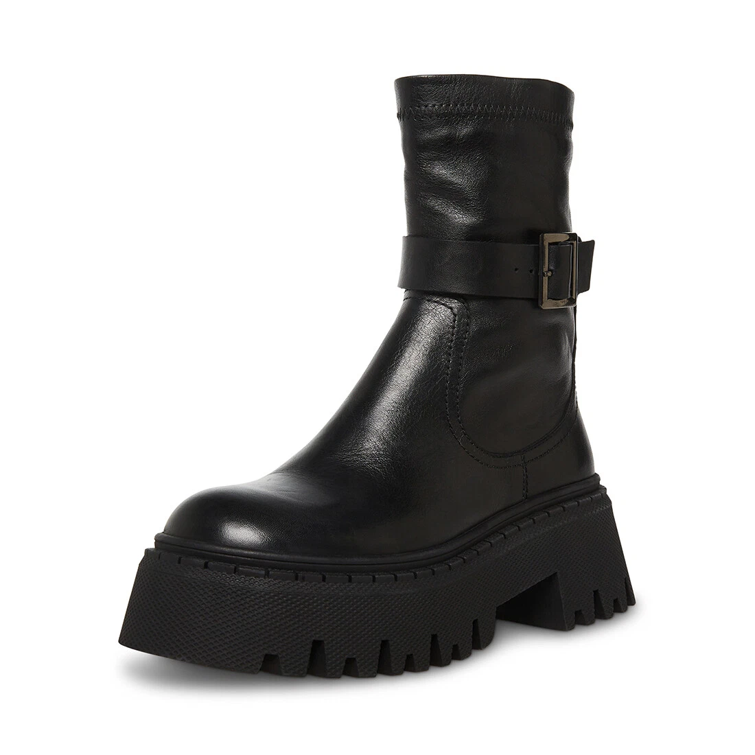 Steve madden ankle hotsell boots with buckle