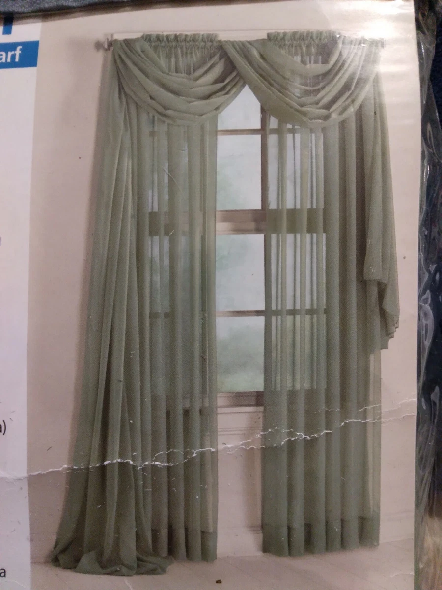 Mainstays on sale window scarf