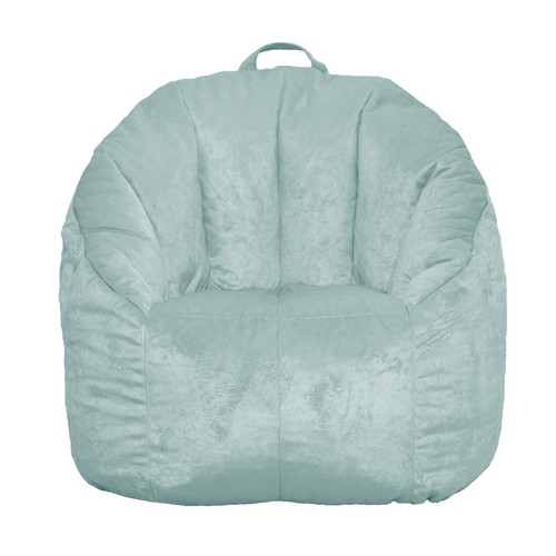 Velvety Bean Bag Kids Playroom Squishy Soft Chair Cushion Bedroom