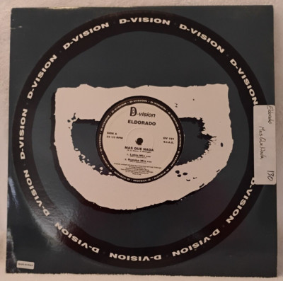 Eldorado - MAS QUE NADA  - Italian Import - 12'' - 1997 - Near Mint Vinyl