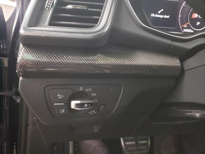 18 19 SQ5 2 Piece Carbon Dash Trim Set ONLY, w/o Head-Up Display Option