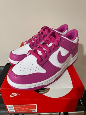 Nike Dunk Low Active Fuchsia GS 7y Women FJ0704-100 NEW Pink Magenta  2023