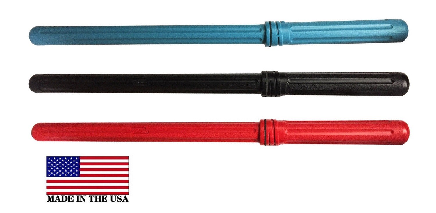 Rod Guard® Tig Welding Rod Storage Canister 36" hold 10Lb, Red, Blue