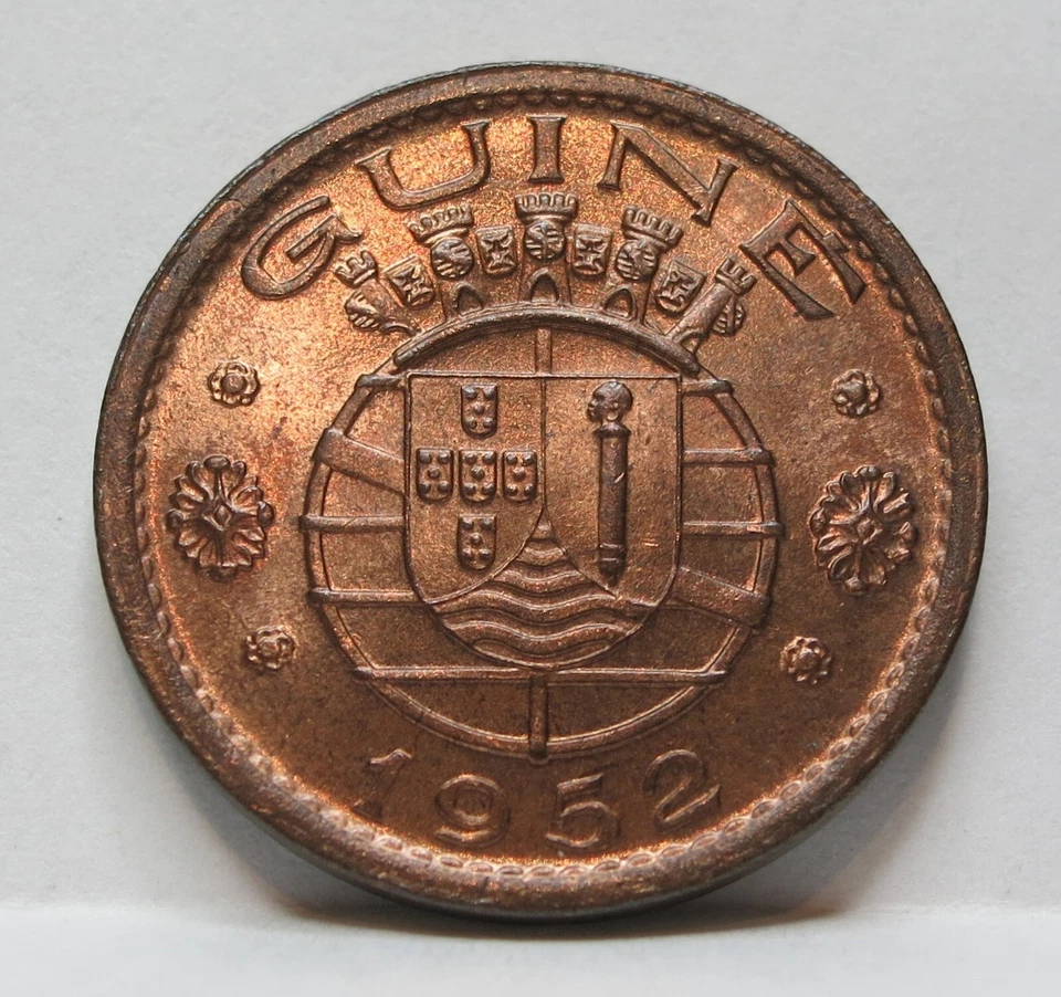 GUINEA BISSAU PORTUGAL Dealers lot 15x 50 centavos 1952 Luster Choice UNC #D - Image 3 of 4