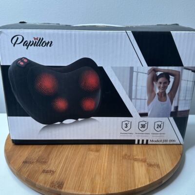 Papillon 3D Shiatsu Massager Pillow With Heat JH-006. 548 JS