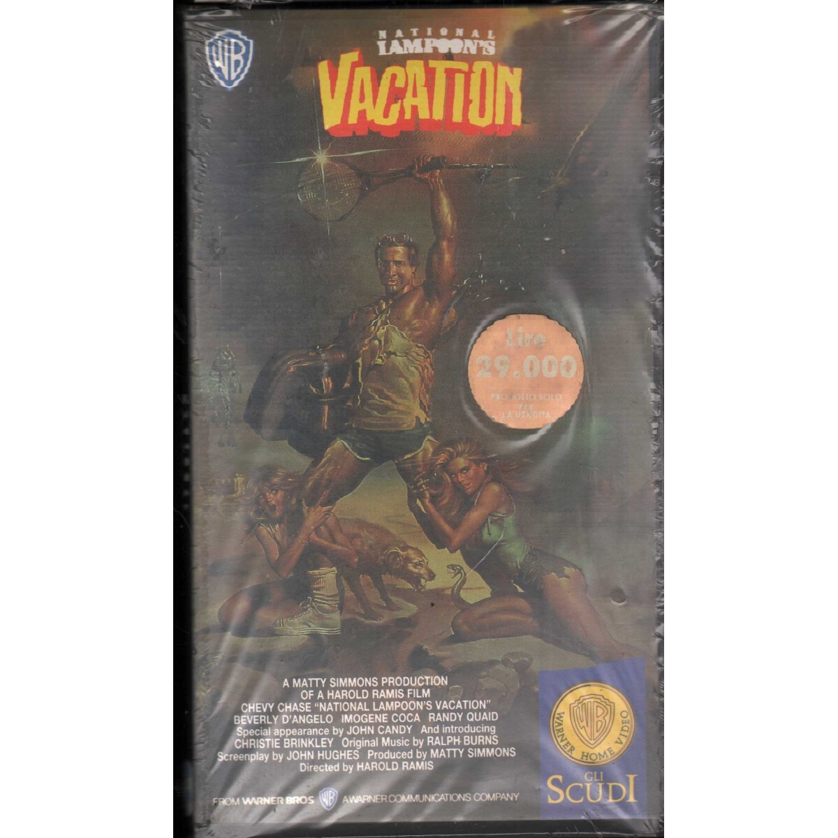National Lampoons Vacation VHS Harold Ramis Univideo - PIV61315 Sealed
