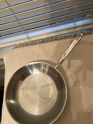 EMERIL 10 Inch Skillet Stainless Steel Copper Core Saute Fry Pan No Lid