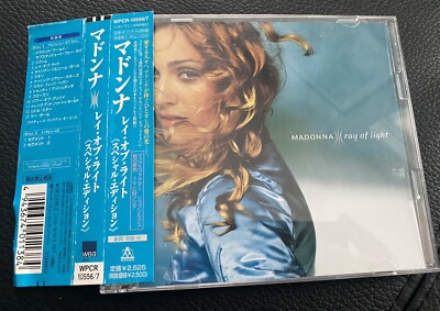 Madonna Ray Of Light Worte & Musik Japan 2 CD OBI - Celebration Tour