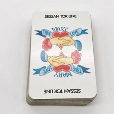 VINTAGE SESSAN TOR MARY TRUE LOVE LINE BOAT SHIPPING LINE PACK OF PLAYING CARDS