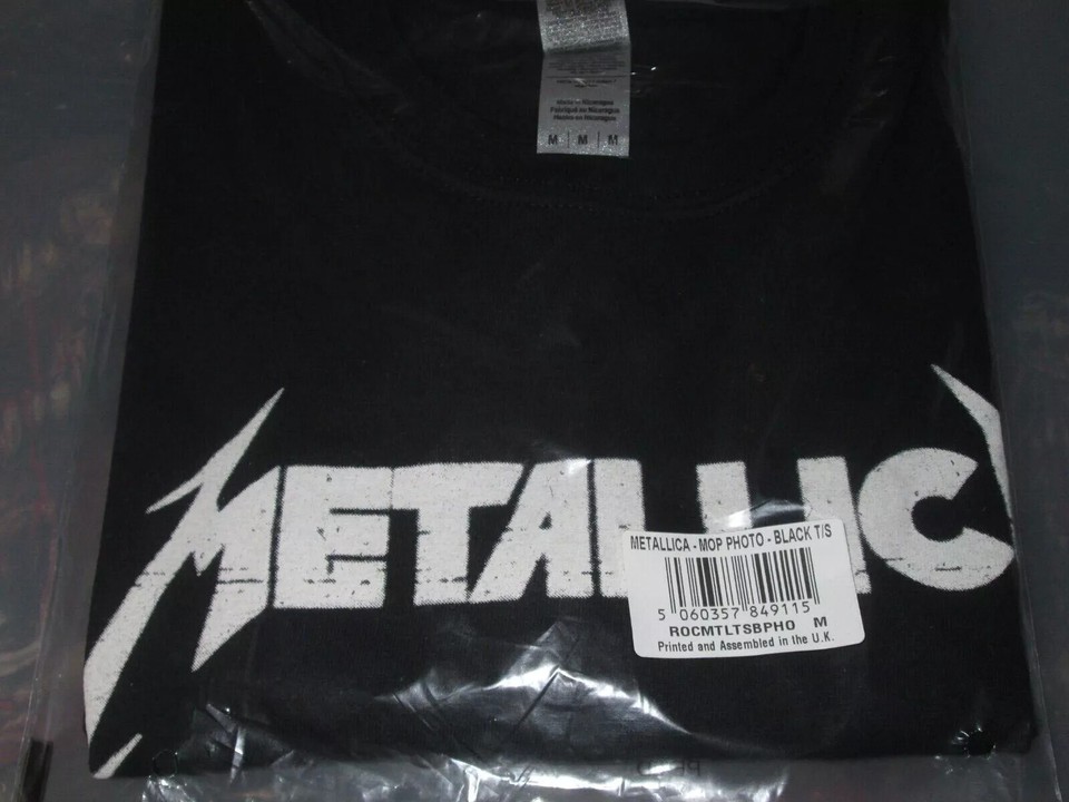 T Shirt Metallica Master of Puppets Photo eBay
