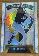 2022 Panini Chronicles Crusade Oneil Cruz Silver Prizm Free Shipping