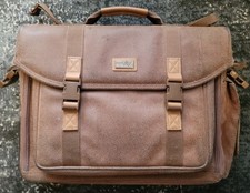 Laptop Bag Messenger Bag Brown Multiple pocket 18" 14" Computer City