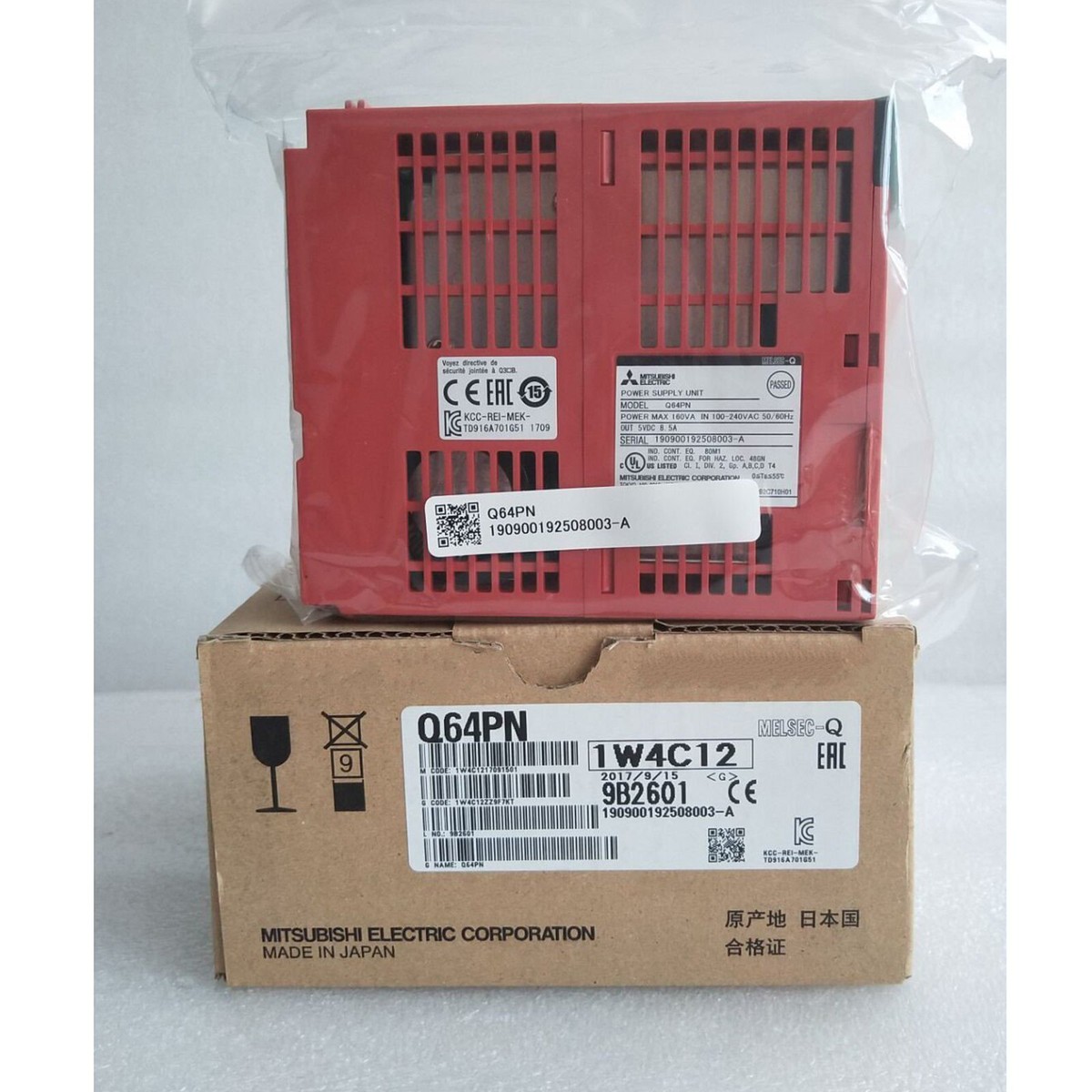 1PC New Mitsubishi Q64PN Power Supply PLC Module Expedited 1PC New Mitsubishi Q64PN Power Supply PLC Module Expedited