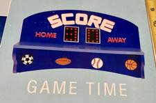 Étagère murale - Décorative - Enfant 20"L X 5,5"L X13"H Game Time Neuf