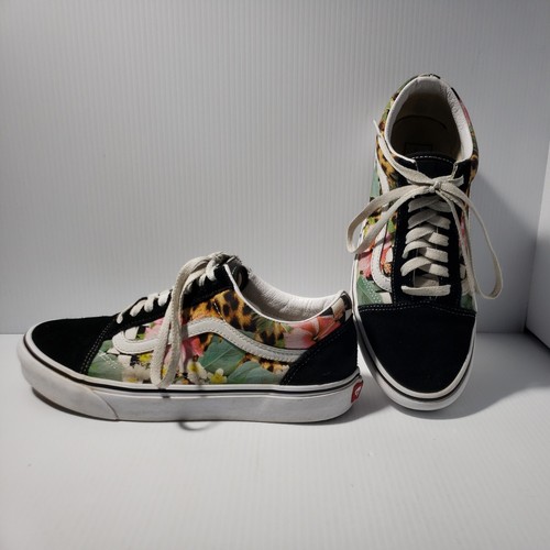 vans old skool womens leopard print