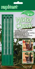 RAPITEST MOISTURE SOIL LAWN FLOWER GARDEN PLANT TESTER WATER CHECK STRIPS 3pk.