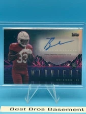 Trey Benson RC Topps Midnight Rookie Horizons Signature Auto #RHS-TB