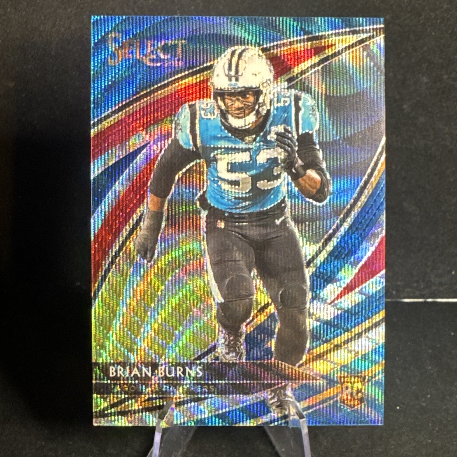 2019 Panini Select BRIAN BURNS Field Level Tri-Color Prizm Rookie #'d /99 #260