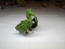 Young Green Dragon - Return of the Dragons #31 D&D Icons of the Realms